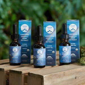 Pocono Organics USDA Certified Organic Full-Spectrum Aloha Body Oil